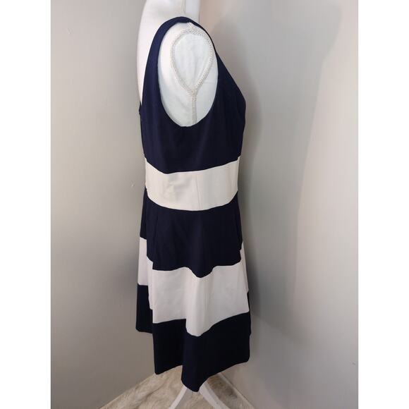 Lauren by Ralph Lauren sleeveless striped prepp dress - Picture 4 of 6